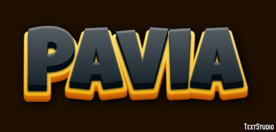 Pavia テキスト効果