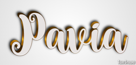 Pavia テキスト効果