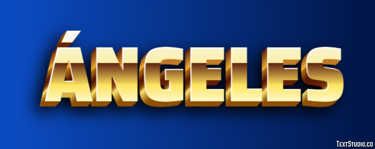 Ángeles Efecto de texto