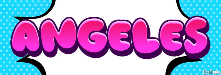 Ángeles Efecto de texto