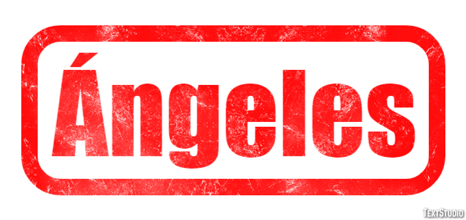 Ángeles Efecto de texto