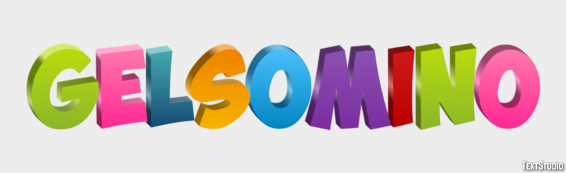 Gelsomino Effetto testo