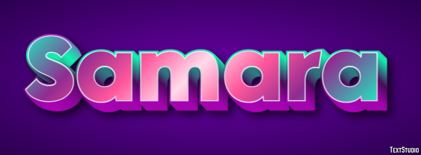 Samara Efecto de texto