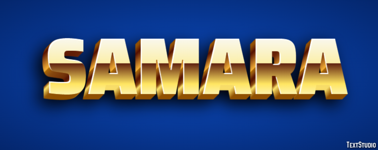 Samara Efecto de texto