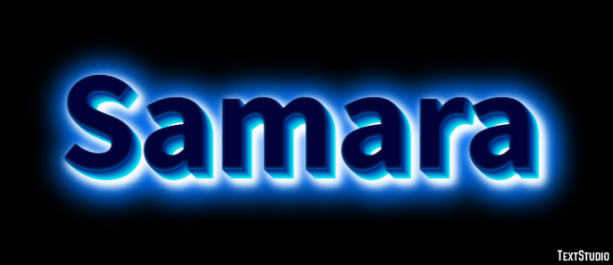 Samara Efecto de texto
