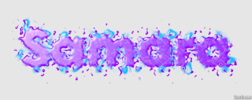 Samara Efecto de texto
