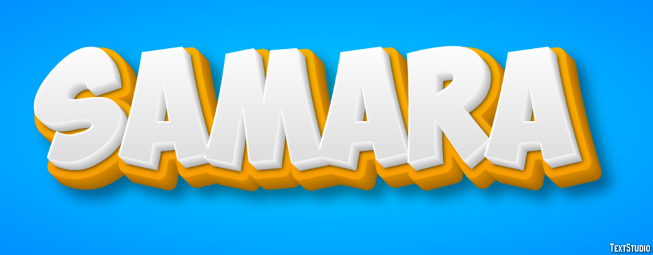 Samara Efecto de texto
