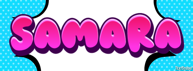 Samara Efecto de texto
