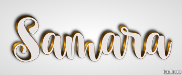 Samara Efecto de texto