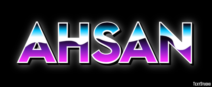 Ahsan Text Effect
