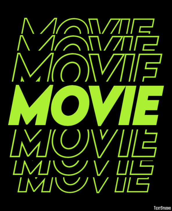 Movie Effetto testo