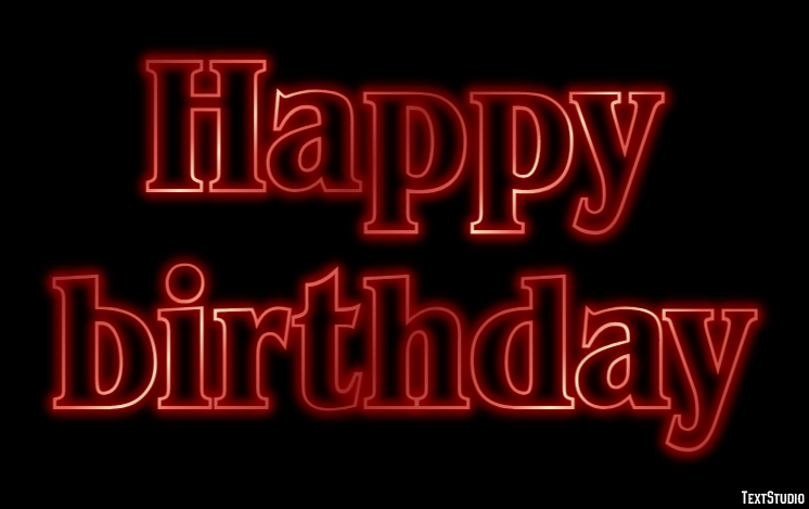Happy birthday Metin Efekti