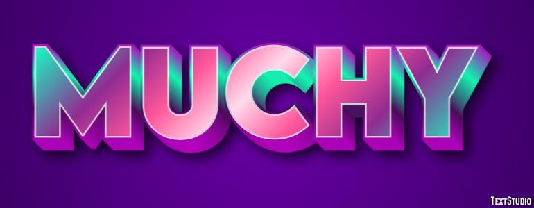 Muchy Efekt tekstowy