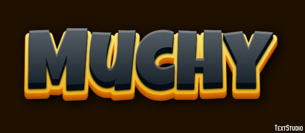 Muchy Efekt tekstowy