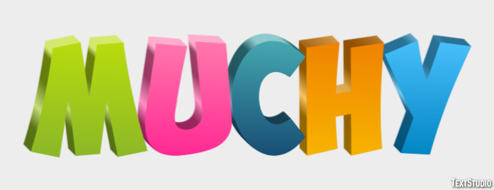 Muchy Efekt tekstowy
