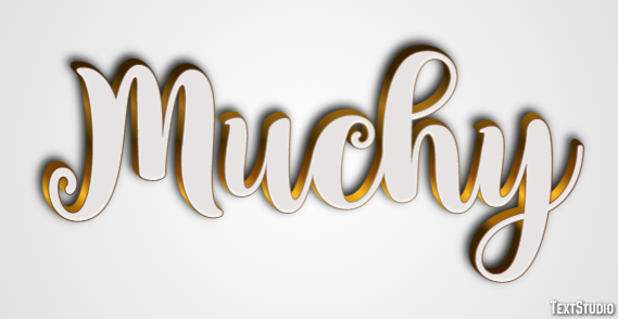 Muchy Efekt tekstowy