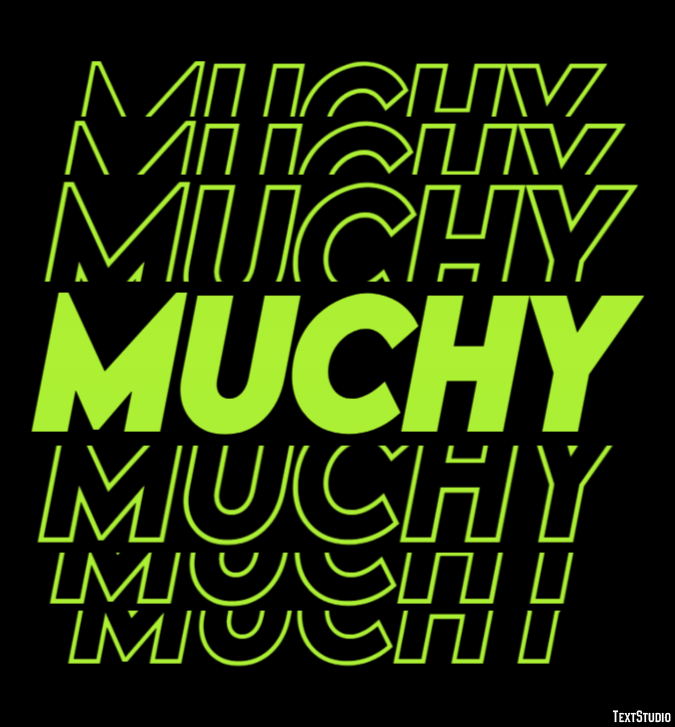 Muchy Efeito de texto