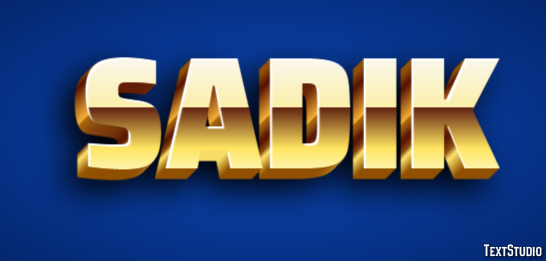 Sadik Text Effect