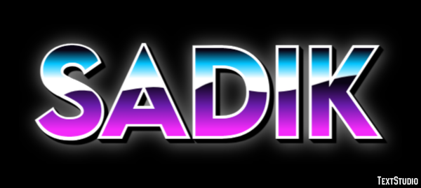 Sadik Text Effect