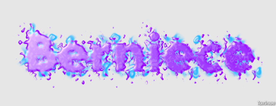 Berniece Text effect