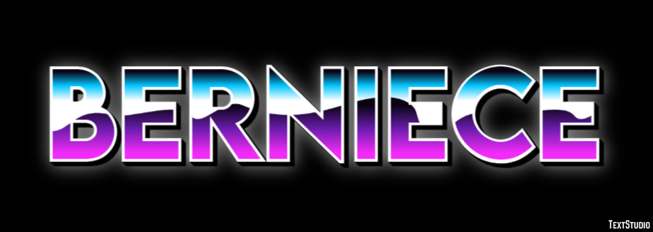 Berniece Text effect