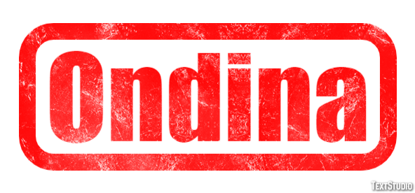 Ondina Effetto testo