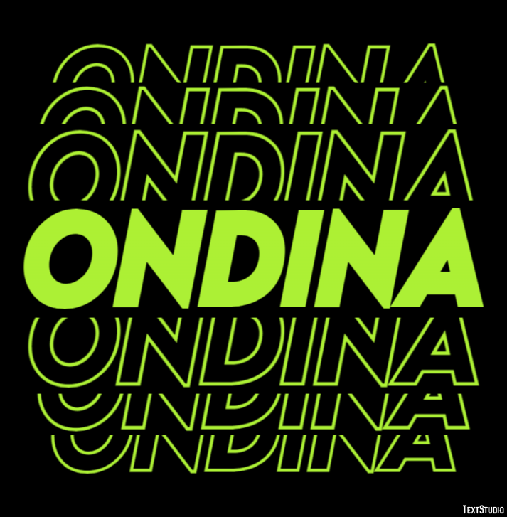 Ondina Effetto testo