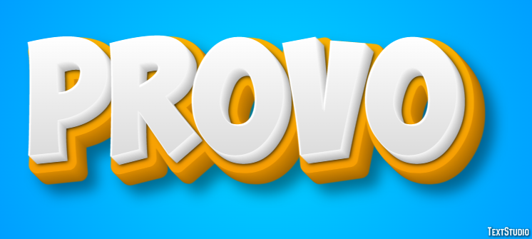 Provo Tekst Effect