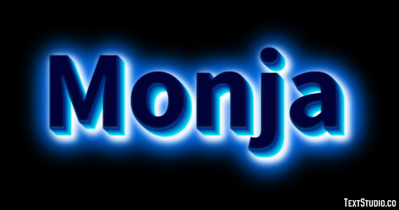 Monja Efekt tekstowy