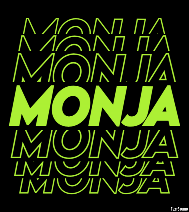 Monja Efekt tekstowy