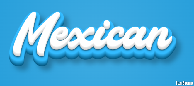 Mexican Efekt tekstowy