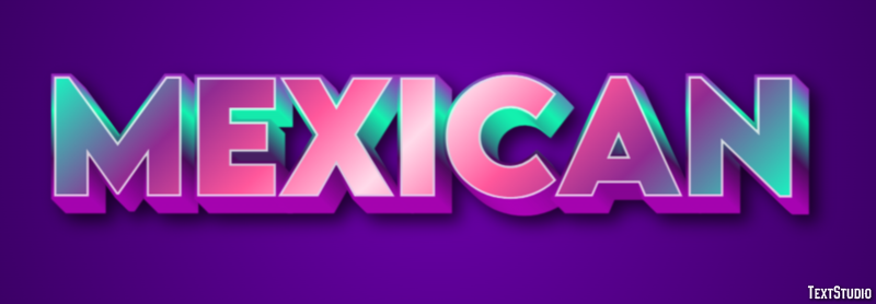 Mexican Efekt tekstowy