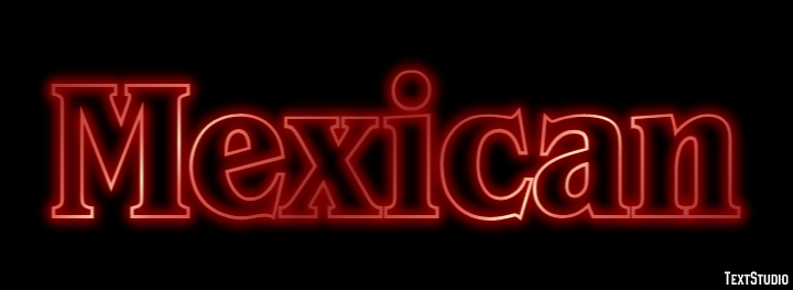 Mexican Efekt tekstowy