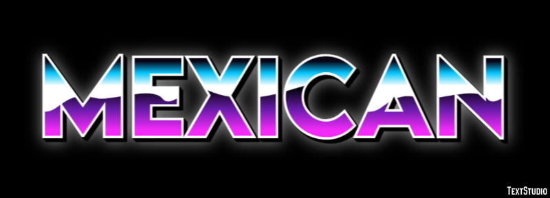 Mexican Text Effect