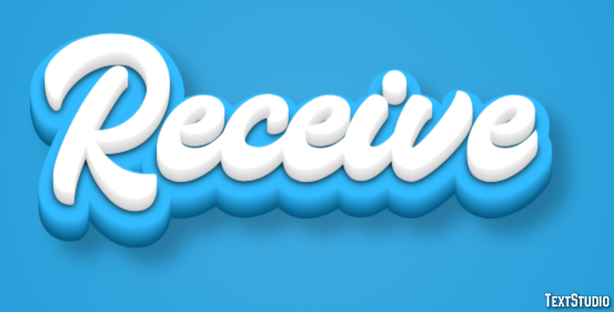 Receive Text Effect