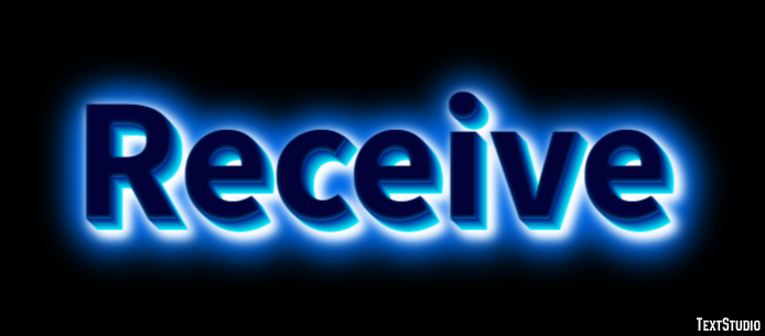 Receive Text Effect
