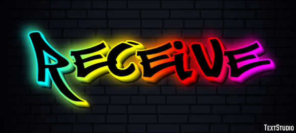 Receive Text Effect