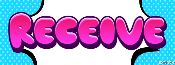 Receive Text Effect
