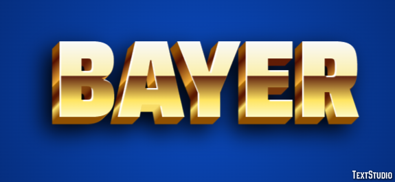 Bayer Efeito de texto