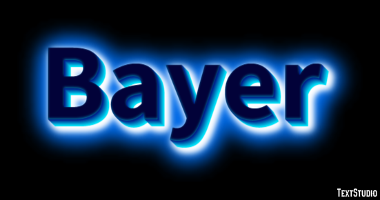 Bayer Efeito de texto