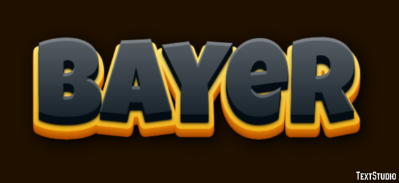 Bayer Efeito de texto
