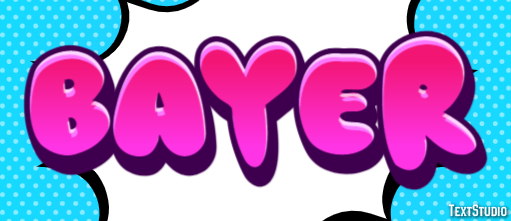 Bayer Efeito de texto