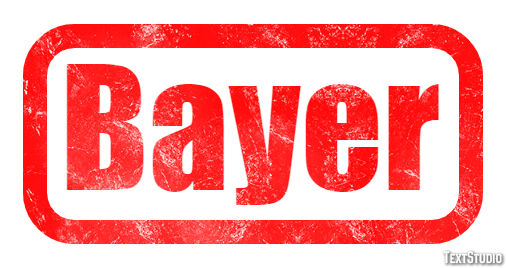 Bayer Efeito de texto