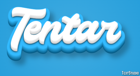 Tentar テキスト効果