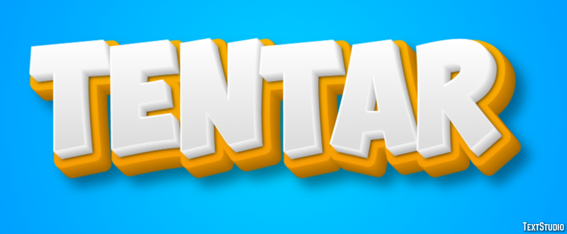 Tentar テキスト効果