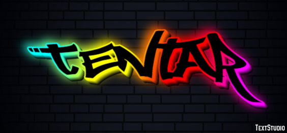 Tentar Texteffekt