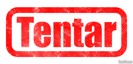 Tentar Texteffekt