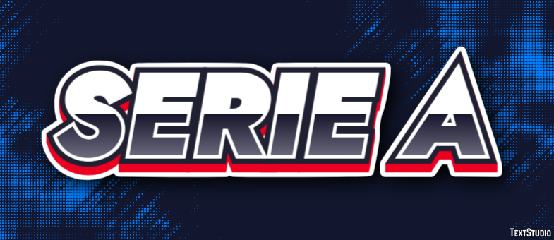 Serie A Tekst effect