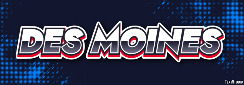 Des Moines Efekt tekstowy
