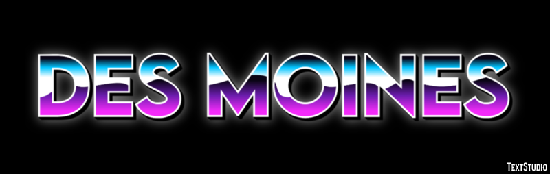 Des Moines Efekt tekstowy